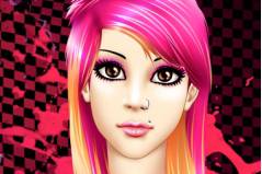 Макияж Эмо - Emo Style Makeover